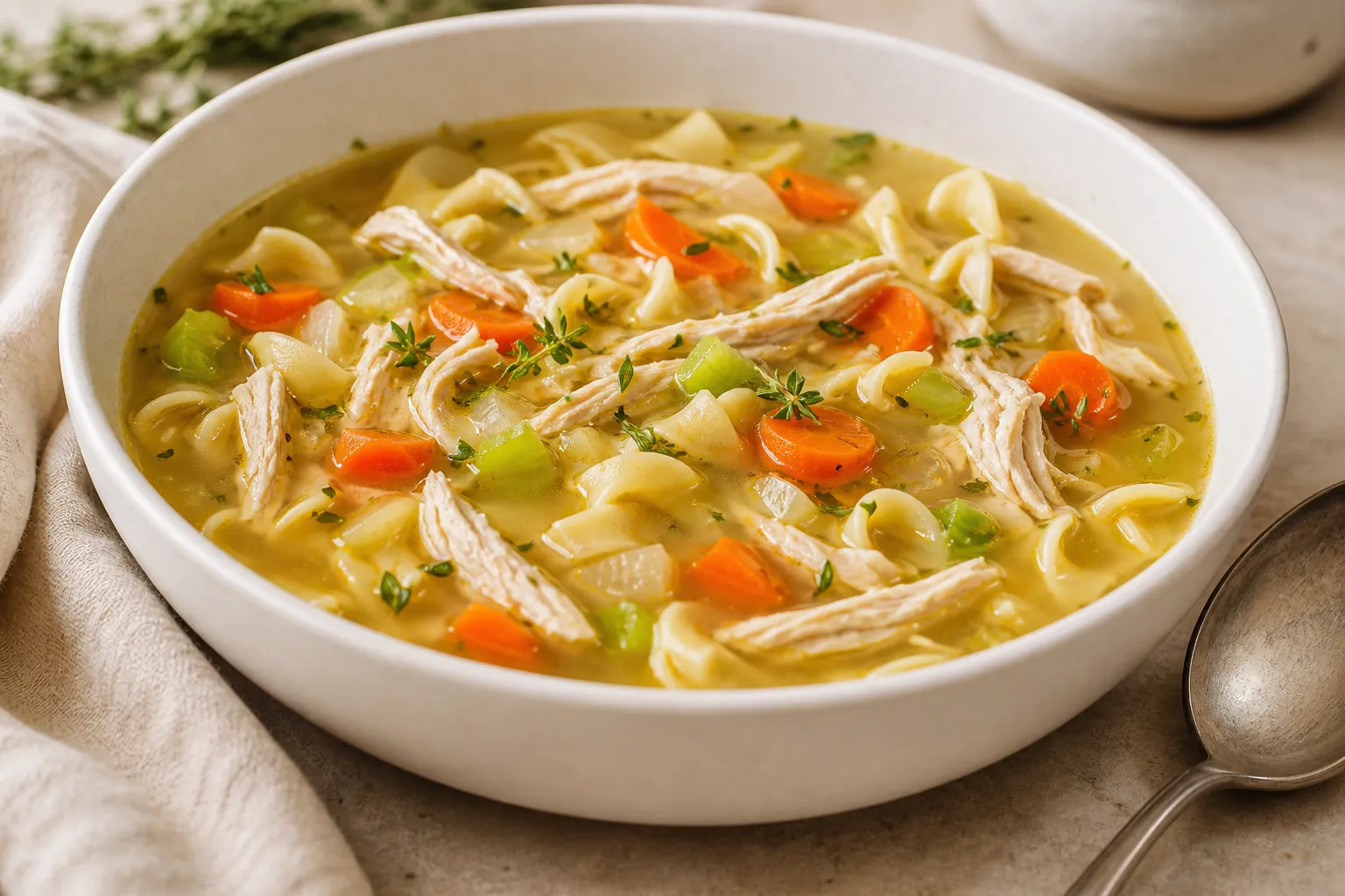 Homemade Chicken Noodle Soup