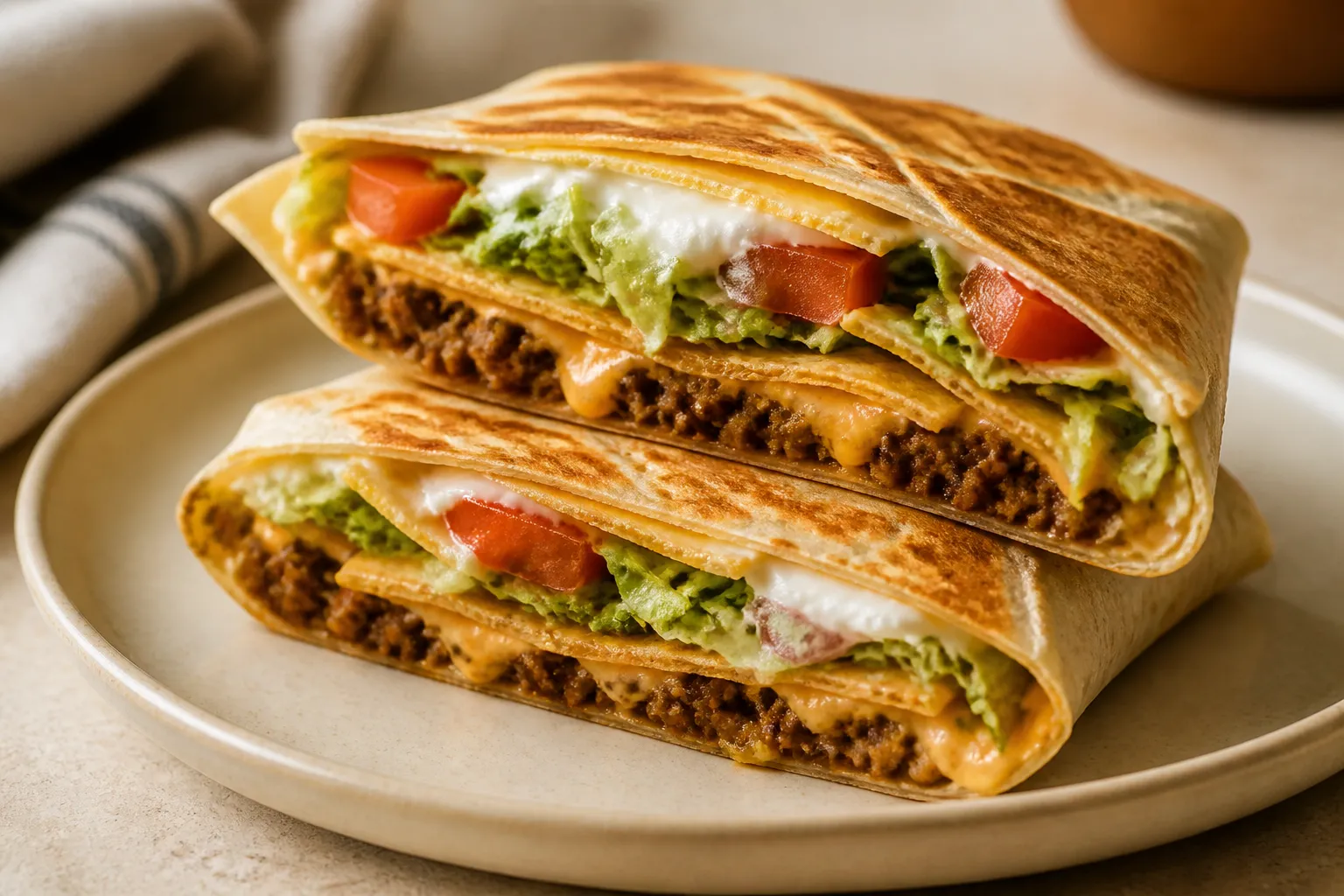 Homemade Crunchwrap Supremes