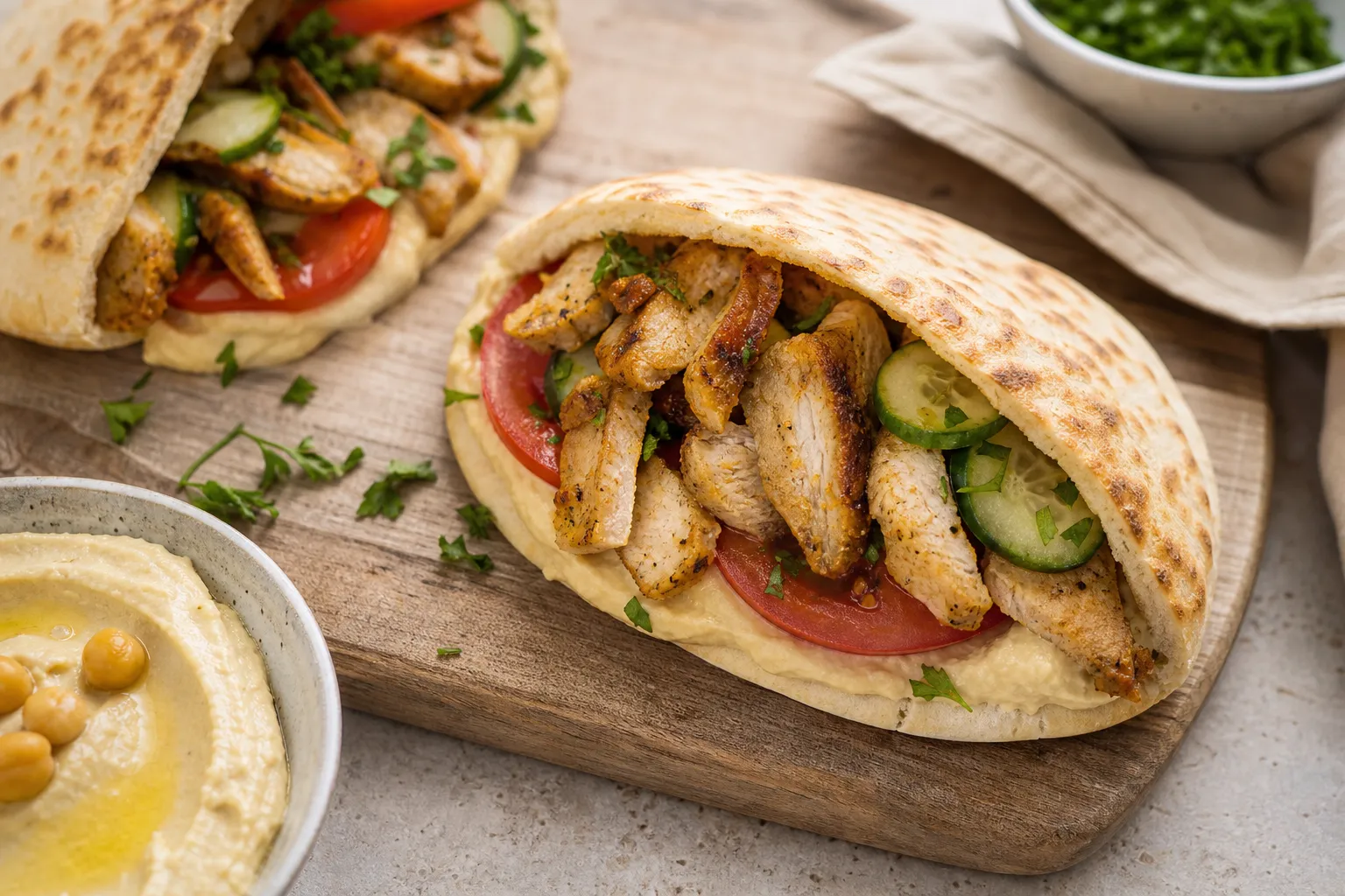 Instant Pot Chicken Shawarma