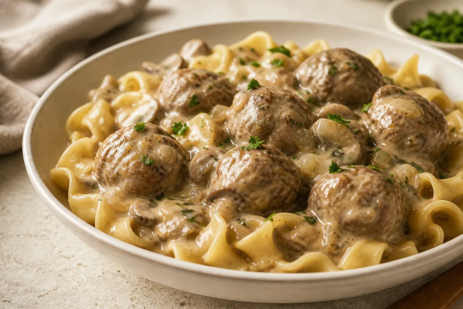 Slow Cooker Swedish Meatballs